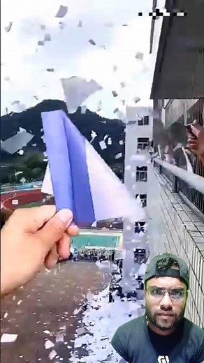Loud Paper Popper make. Homemade paper bomb. Origami cannon Easy #paper #shorts #diy #lifehacks