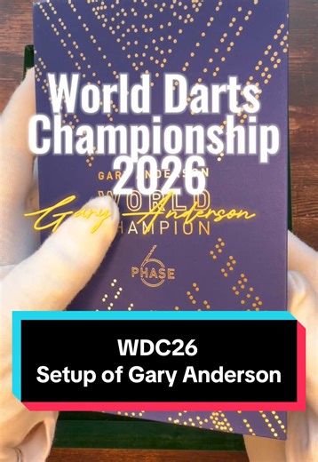 Gary Anderson's Winning Setup Change for WDC 2026