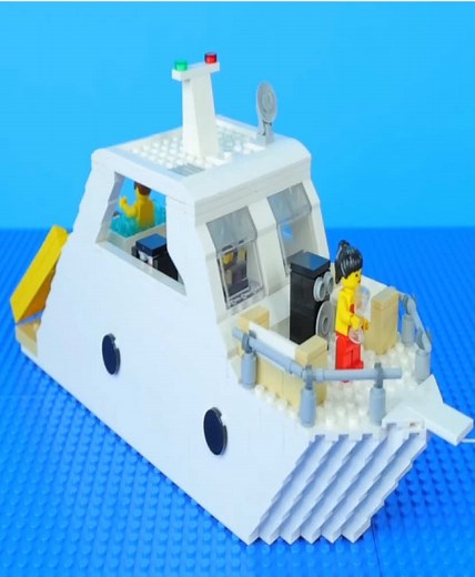 I Sunk LEGO BOATS...Part 1 #lego #legobricks #legobuilds #legotiktok #tdbricks