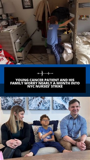 1010 WINS on 92.3 FM on Instagram: "When thousands of New York City nurses walked off the job last month in the city’s largest strike of its kind in decades, 9-year-old Logan Coyle was a patient in the cancer unit at NewYork-Presbyterian’s children’s hospital in Manhattan. Logan was recovering from his latest setback in a two-year battle with advanced liver cancer that has already included chemotherapy and a complex triple transplant of a liver, pancreas and small intestine. Jeff Coyle, Logan’s