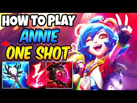 HOW TO PLAY ANNIE MID & ONE-SHOT CARRY | Build & Runes | Diamond Player Guide | League of Legends