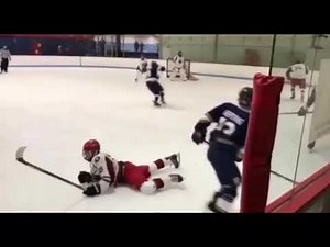 7 Minutes Of Massive Highschool Hockey Hits