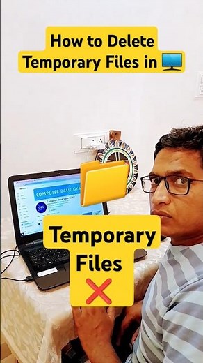 How to Delete Temporary Files in Windows #shorts #computertips