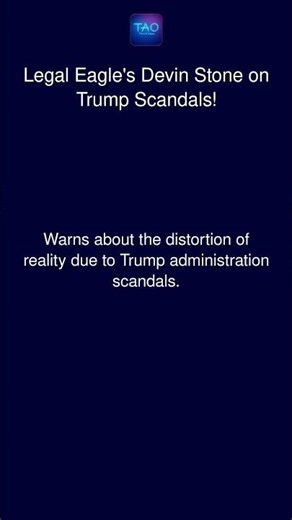Legal Eagle's Devin Stone on Trump Scandals!
