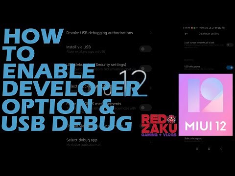How to Enable Developer and USB Debug in MIUI 12