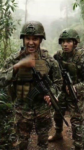 She escaped the bunker… but the river became a battlefield. 💣🌊