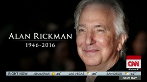 Actor Alan Rickman has died
