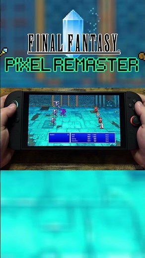 Final Fantasy Pixel Remaster Nintendo Switch 2 Gameplay