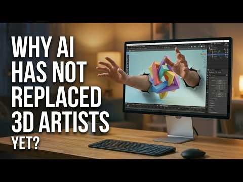 why Ai has not replaced 3d artists