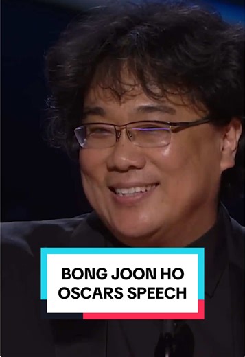 Bong Joon Ho's Inspiring Oscars Speech Revisited