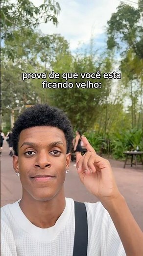 prova de que você esta ficando velho