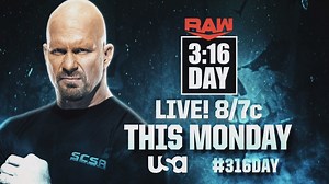 110K views · 4.4K reactions | OH. HELL. YEAH. Stone Cold Steve Austin is coming back to WWE Raw for a 3:16 Day celebration! | WWE | Facebook