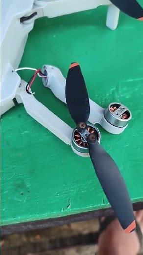DJI mini 2 SE arm with motor replacement diy repairs #djidrones #dji #djidrone #djimini2se #diy