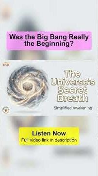 Was the Big Bang Really the Beginning? #shorts