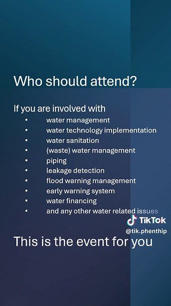 IWA Water and Development Congress 2025 in Bangkok