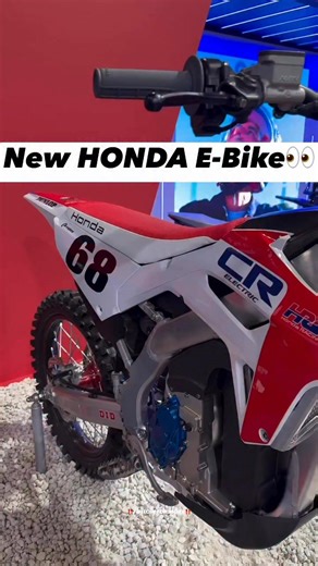 First look at the new Honda Electric Dirt Bike👀 pre order yours in April 2026 #ebike #dirtbike #honda #crf #motorcycle #mx #electricdirtbike #pitbike | Tyler Monagan