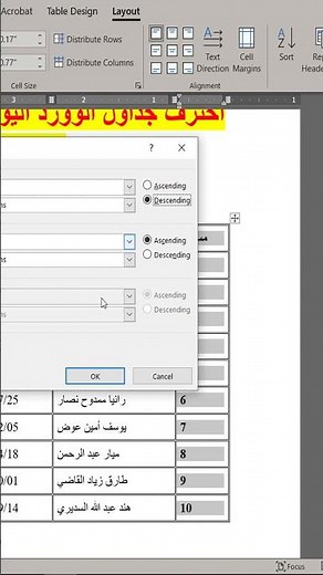 Organizing Data in Word Like a Pro: Sorting Secrets You Didn't Know