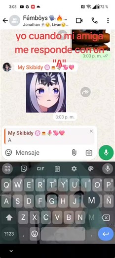 al final siempre le respondo con un