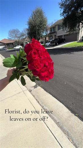 To Leaf or Not to Leaf: The Florist's Dilemma