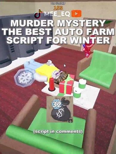 MM2 ❄️ Auto Farm Script 🤖 | Winter Update #mm2 #murdermystery2 #mm2script #delta #roblox