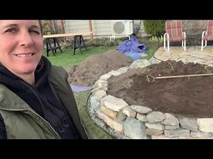 How to build a rock retaining wall