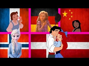 Disney Princesses Singing in their Native Language💗