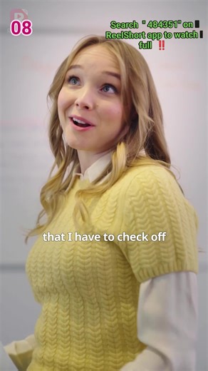 🎬Titlecode : 484351 💥APPS: ReelShort 🖇️LINK IN COMMENT SECTION ‼️ (click to watch) Storyline: On their anniversary, Tessa is finally ready to gift her boyfriend her virginity—only to discover he's already sleeping with her cousin. Meanwhile, her work life is no better, with a toxic manager who steals her ideas and makes her daily life a living hell. When she's blindsided with a terminal Leukemia diagnosis, she snaps: quits her job, dumps the cheater, and begins checking off the items on her b