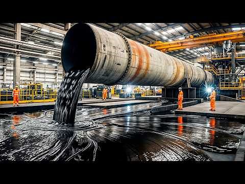 How It's Made: Bitumen & Asphalt Roads That Survive 40-Ton Trucks!