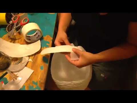 DIY Making Spaceman's Helmet