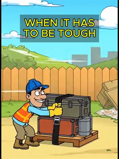 You ever strap something down so well… it survives more than it probably should? We wanted to do a “quick wind test” just for fun — nothing serious. Next thing we know, the entire yard turns into full chaos. Boxes flying, cones rolling, chairs tumbling, papers whipping through the air like a tornado hit out of nowhere. Our guy finishes tightening the ratchet strap, gives it that last confident click… and that’s when the real test starts. Wind picks up, gear starts moving, debris everywhere — and