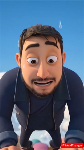 POV: You’re Scared of Heights 😱 | Cartoon Short #fobia #ytshorts