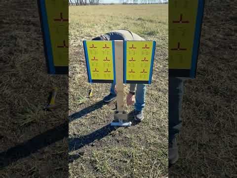 Demonstration of Target Shooting Inc Target Stand