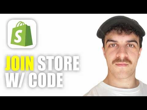 How to Join Shopify Store With Code (2026 Guide)