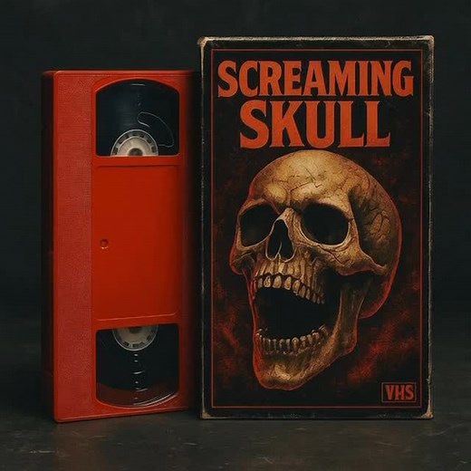 Unearthed from the crypt of classic public domain horror, The Screaming Skull (1958), directed by Alex Nicol, returns in a brand new collector’s edition VHS release, exclusively from The Raven’s Crypt. This cult gem is reborn in true retro fashion with: 💀 Custom-designed slipcover featuring new original artwork 📼 Blood-red VHS cassette for a devilishly bold aesthetic 🕯️ Sealed and shrink-wrapped for collectors 🩸 Limited Collector’s Edition Release 📦 Estimated to ship Late Q4 2025. #TheScrea