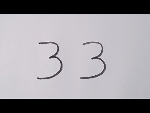 How to draw a bird nest/easy and simple drawing from letter 33