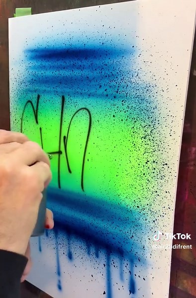 Custom Airbrush Art Techniques for Unique Lettering