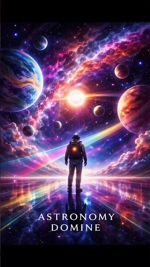 ASTRONOMY DOMINE 🚀| Pink Floyd’s Cosmic Psychedelic Trip|#pinkfloyd #music #davidgilmour #sydbarrett