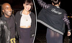 Daisy Lowe flashes her bare bottom in sheer skirt after Strictly debut