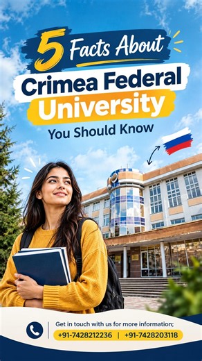 MBBS in Russia | 5 Facts About Crimea Federal University You Should Know | CFU 2026