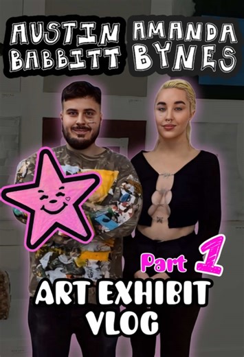 Part 1 -Behind the scenes from my first art exhibit You can watch the full vlog on YouTube!