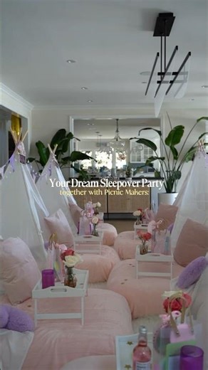 Luxury Sleepover Party Setup | Picnic Makers