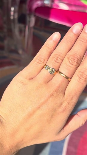 Antique Diamond & Ruby Buckle Band, English