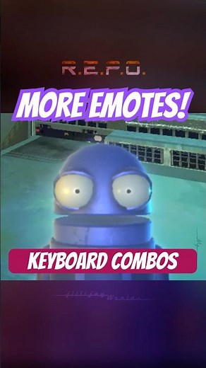 Combine the 6 NEW Emotes for More Expressions! 👀 R.E.P.O. #beta #repobeta #shorts