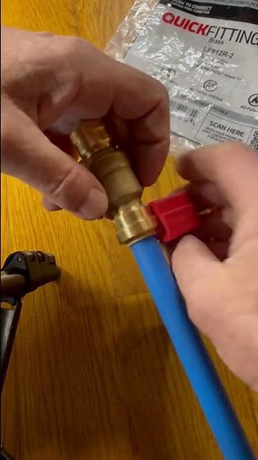 QUICKFITTING 1/2 in. Brass Push-to-Connect Full Port Ball Valve (2-Pack) with SlipClip Release Tool
