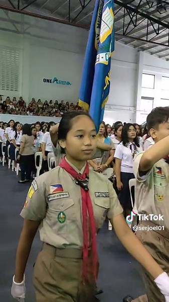 Entrance of Colors Ceremony - Boy Scout of the Philippines