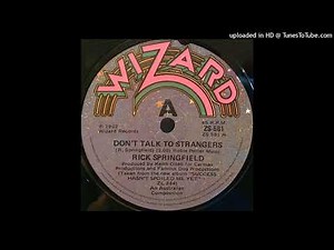 Rick Springfield - Don't Talk To Strangers (Extended 1982)