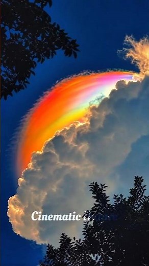 The RAREST Phenomenon on Earth: Magical Fire Rainbow Clouds (4K) | Relaxing Cinematic Nature