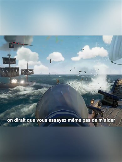 Combat Naval Explosif_ Évitez les Pirates Italiens et L'abordage! #Thegreatreview #seaofthieves #jeux #histoire #funfacts