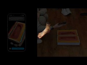 Mobile 3D Foambox + Full Foot Scan | Astrivis Scan Demo