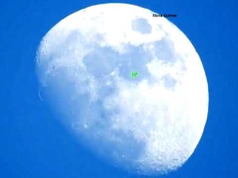 Plasma moon the hologram of the earth / North Pole
